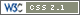 Valida CSS 2.1